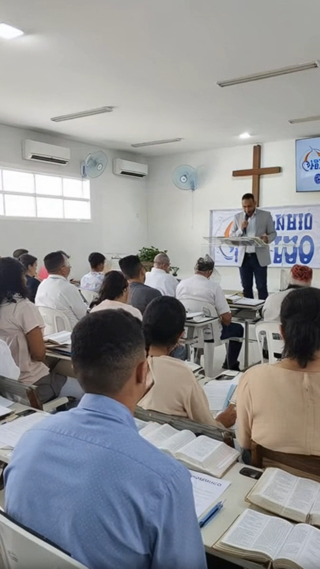 Evento ENEM Bíblico acontecendo